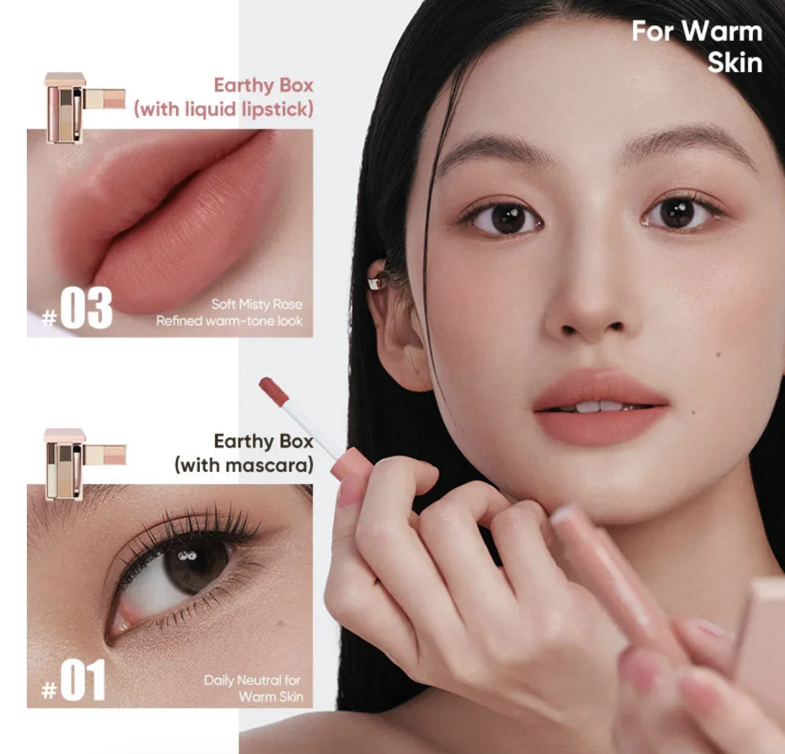 Judydoll Mini Makeup Palette [#01 Warm Tone Skin]